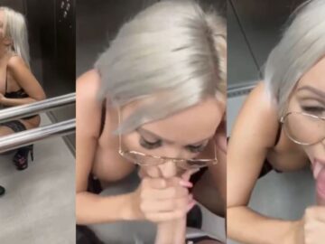 Josipa Karimovic puši kurac u liftu onlyfans pornic